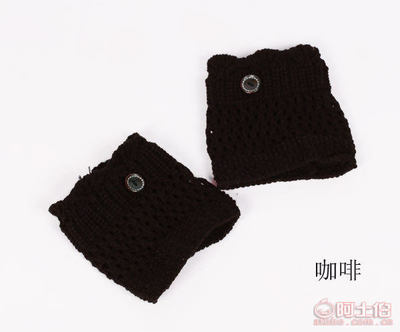 【自主廠家直銷紐扣腿套毛線襪套針織腳套外貿(mào)現(xiàn)貨保暖鏤空紐扣襪套WT012】蘭溪市秀琴服裝廠 - 產(chǎn)品庫