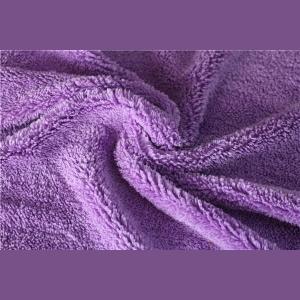 滌錦珊瑚絨高F針織染色面料
